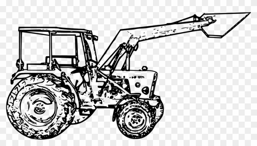 David Brown - Coloriage Tracteur À Imprimer Clipart