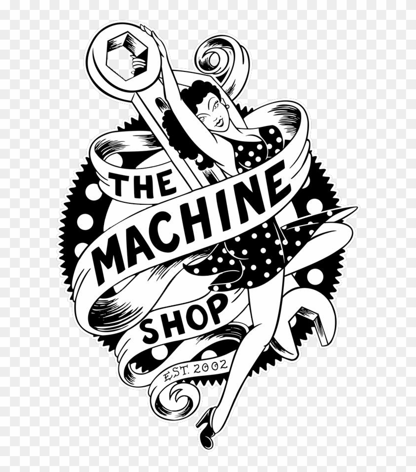 The Machine Shop Machine Shop Flint Logo Clipart (3799740) PikPng
