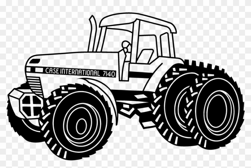 Drawing Tractors Bar On - Tractor Clipart