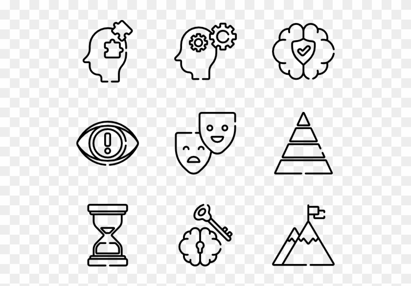 Psychology - Egypt Icons Clipart #380350