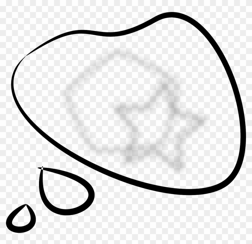 Thinking Speech Bubble Comic - Speech Balloon Clipart