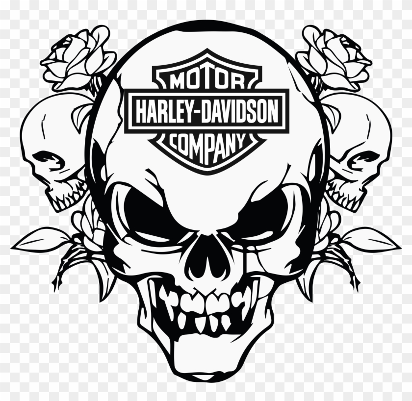 R Sultat D Images Pour Patterns Free - Harley Davidson Skull Svg Clipart #380374