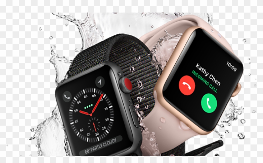 Apple Watch Series Three 3 Camera Corner Connecting - Apple Watch Series 3 Clipart #380563