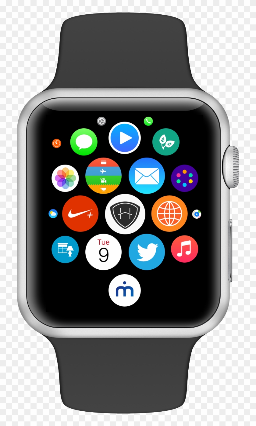 Watch 1 - Apple Watch 3 Vector Clipart #380800