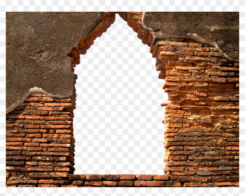 Wall, Opening, Bach Stone, Bricks, Masonry, By Looking - Framing Photography Clipart #381085