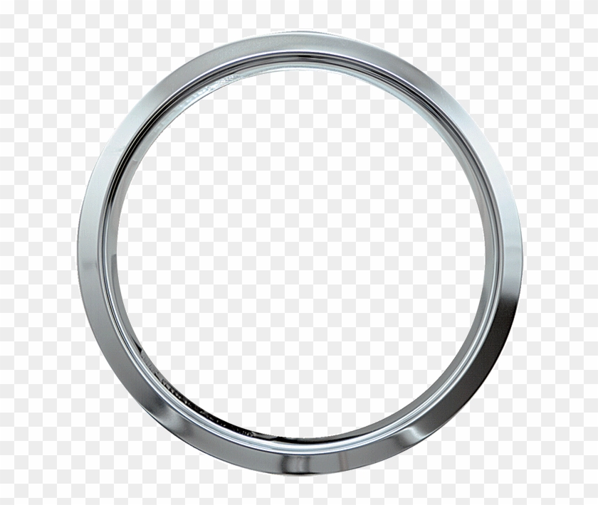 R6-ge Style D Small Heavy Duty Chrome Trim Ring Replacement - Bangle Clipart