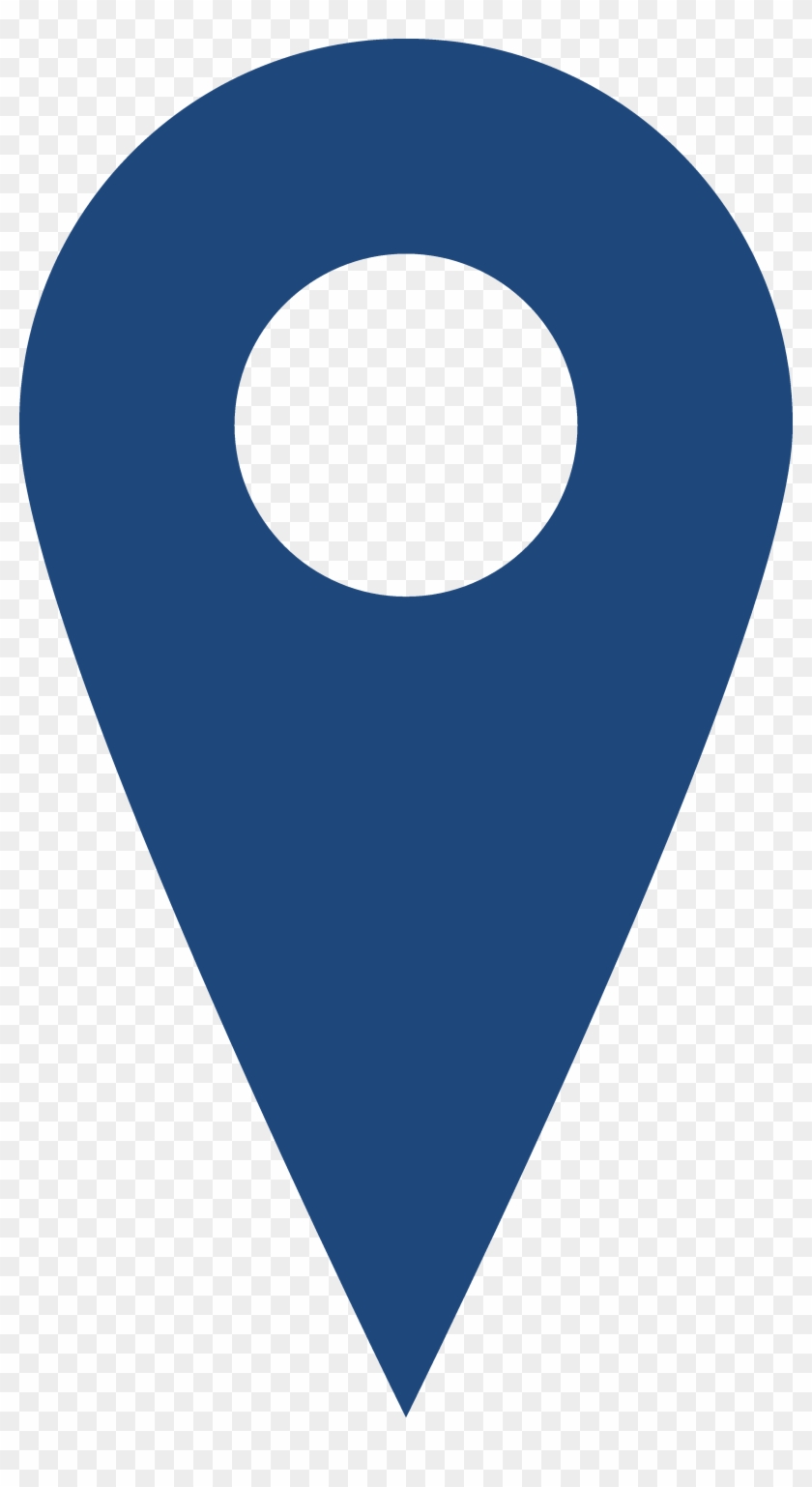 Instagram Clipart Gambar - Google Maps Marker Blue - Png Download #381568