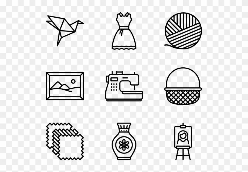 Handcraft - Hobbies Icon Png Clipart