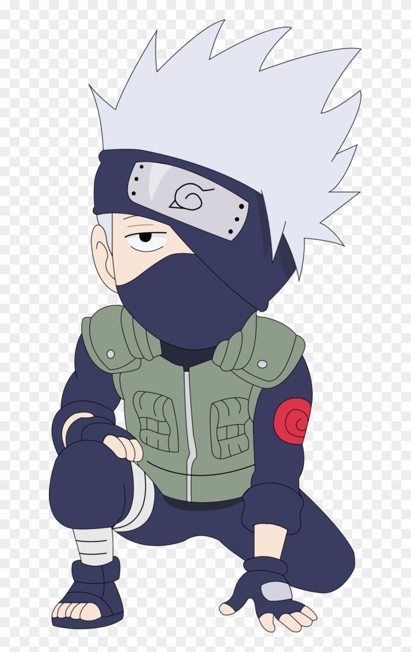 Chibi Kakashi By Rukimakino - Kakashi Hatake Chibi Png Clipart
