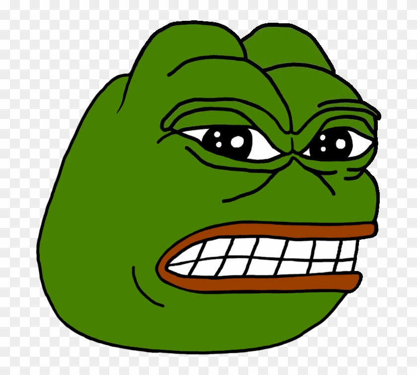 768 X 768 19 - Angry Pepe Png Clipart #381978