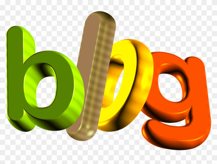 Blog, Letters, Word, Font, Internet, Leave, Blogger - Word Blog Clipart