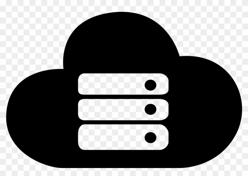 Cloud Server Clipart Transparent - Server Cloud Free Icon - Png Download