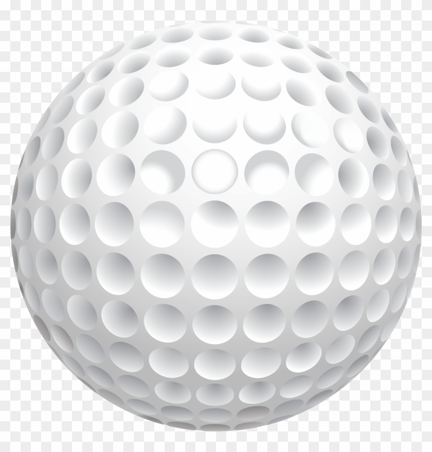 Golf Ball Vector Clipart - Golf Ball Vector Png Transparent Png