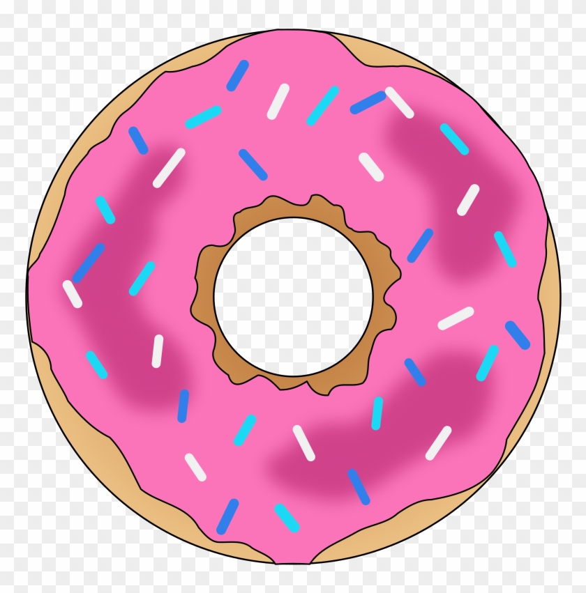 Image Library Library Onlinelabels Clip Art Pink - Pączek Clipart - Png Download #382501