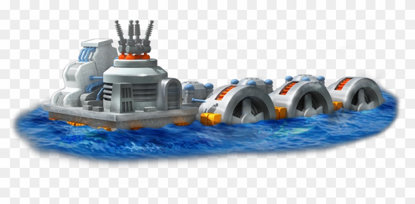 Tidal Power Plant Artwork Clipart #382905