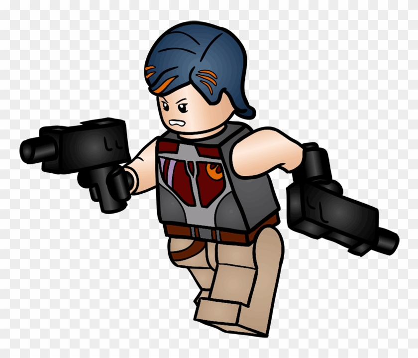 Lego Star Wars Girl Clipart