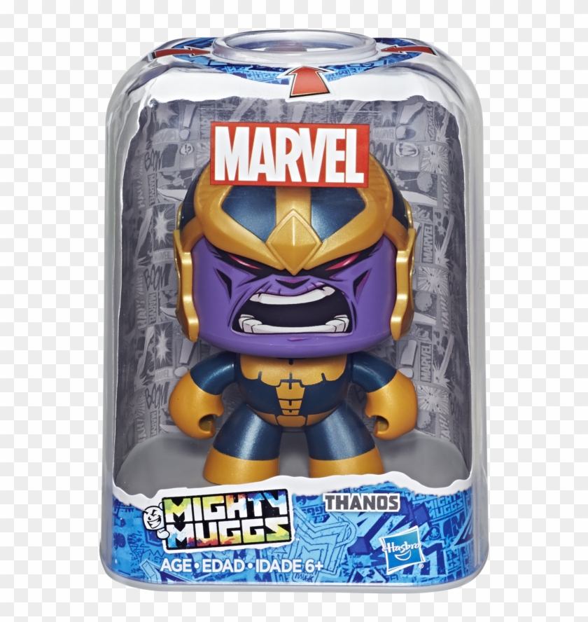 Hasbro New York Toyfair 2018 Reveals Infinity Gauntlet, - Mighty Muggs Thanos Clipart