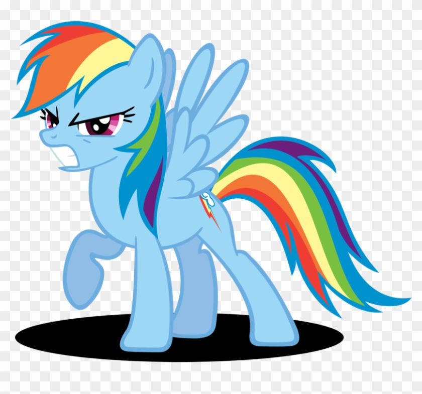 More Like Mlp Fim - Rainbow Dash My Little Pony Clipart #382995