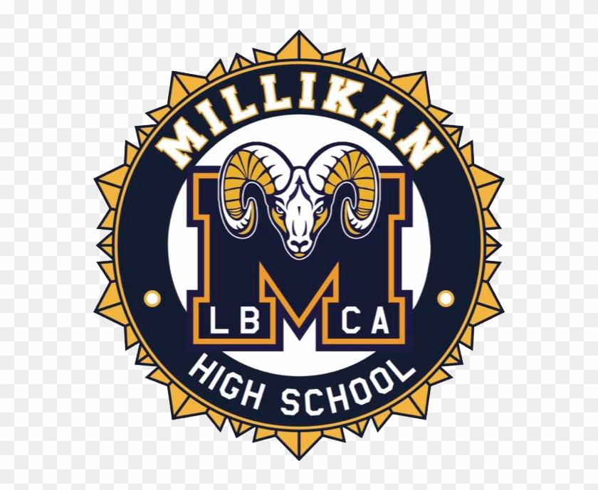Millikan Rams - Millikan High School Long Beach Logo Clipart