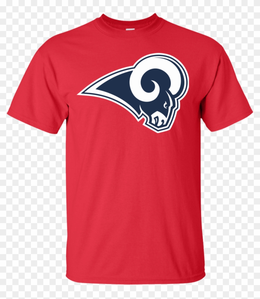 Los Angeles Rams Logo Football Men's T-shirt - Shirt Clipart #383348