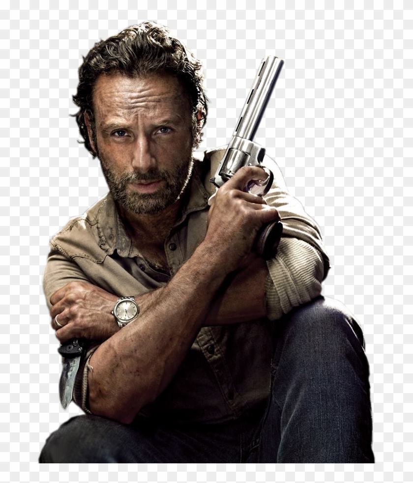 The Walking Dead Png - Rick The Walking Dead Png Clipart #383383