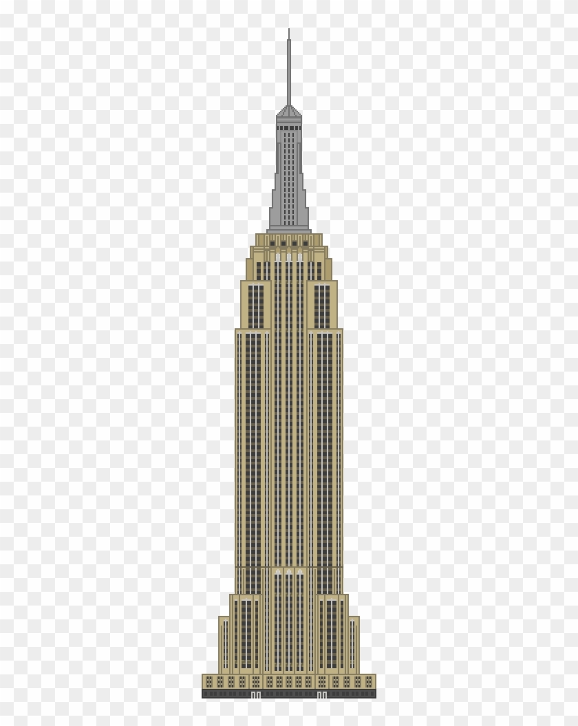 Empire State Building - Building Clipart #383401