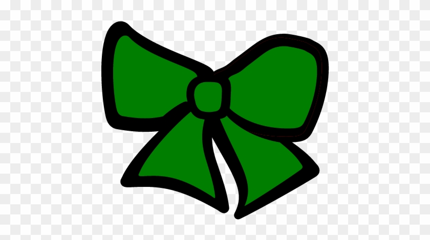 Green Cheer Bow Image - Cheer Bow Clipart Green - Png Download