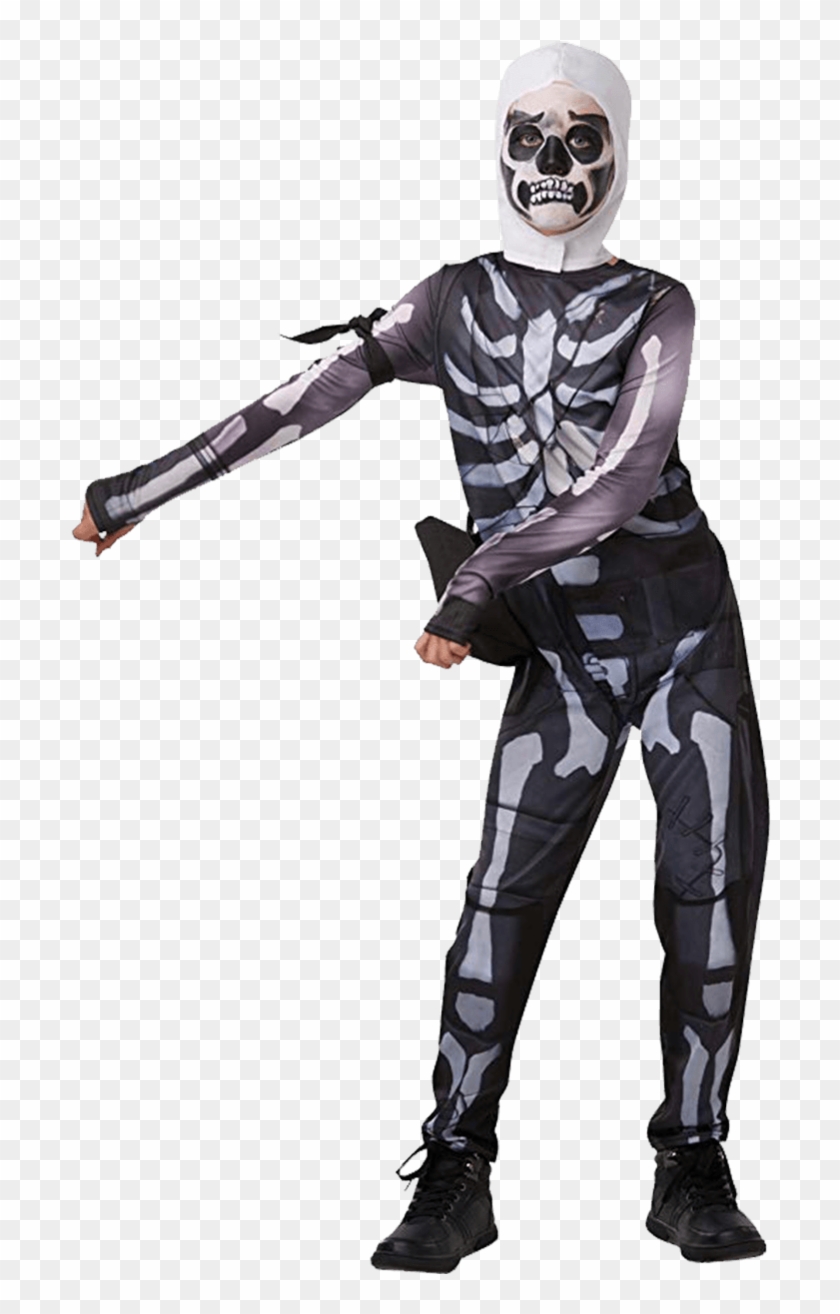 Fortnite Skull Trooper Costume Clipart #383782