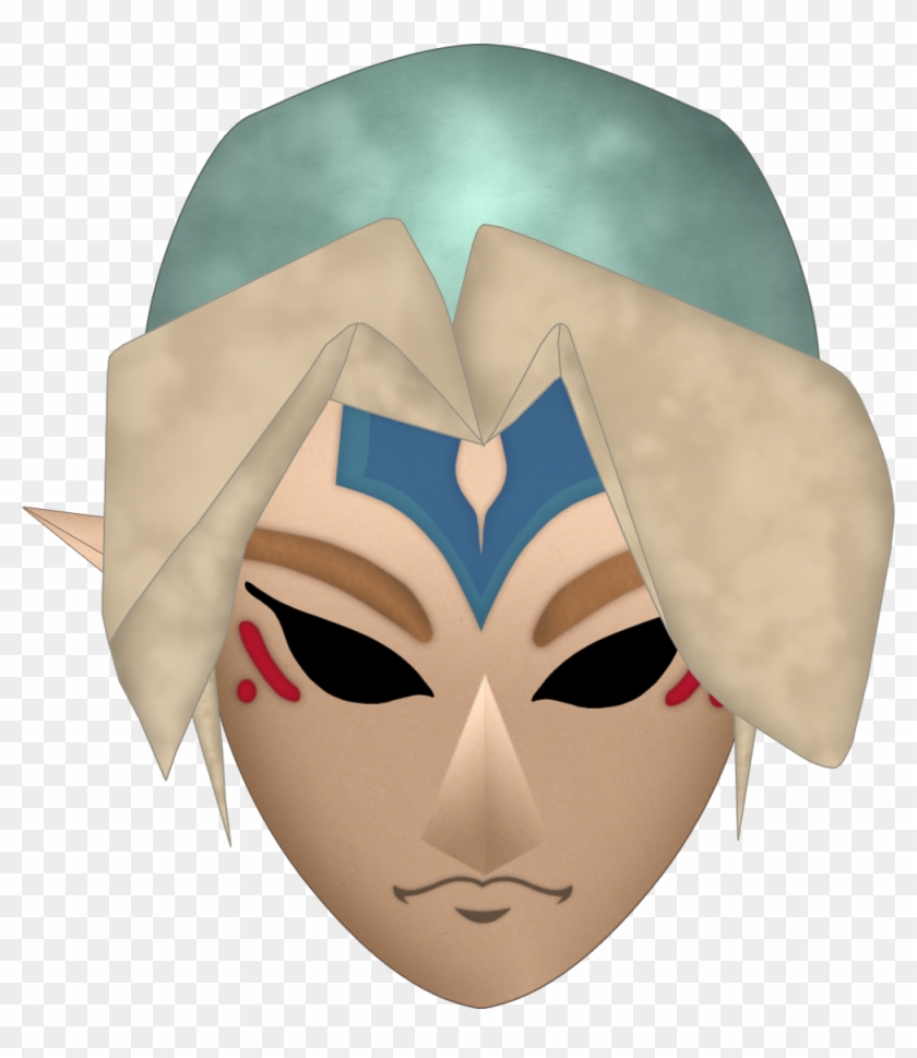 Majoras Mask All Night Mask Photo - Fierce Deity's Mask Making Clipart