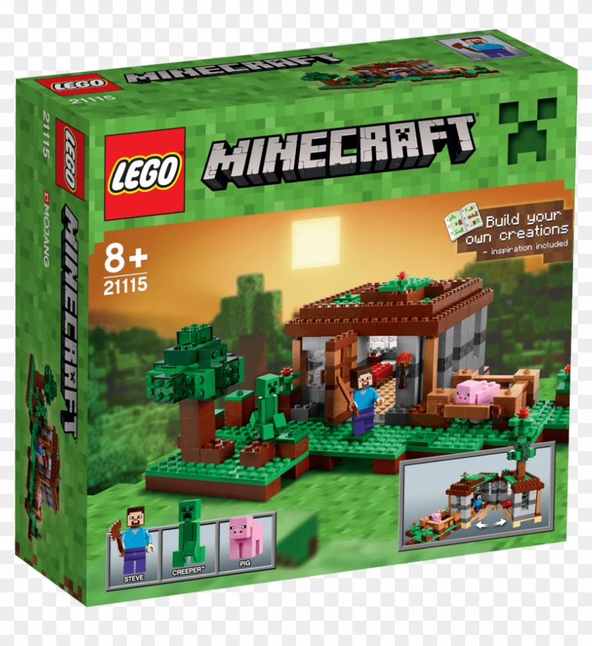 The First Night - Minecraft Lego The First Night Clipart #383808