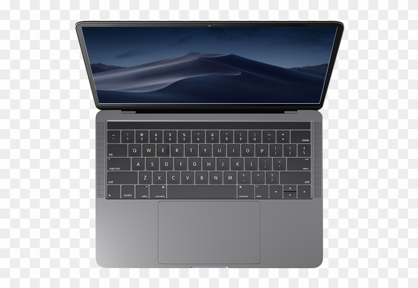 Reparar Macbook Pro - Computadora Vista Desde Arriba Clipart #384116