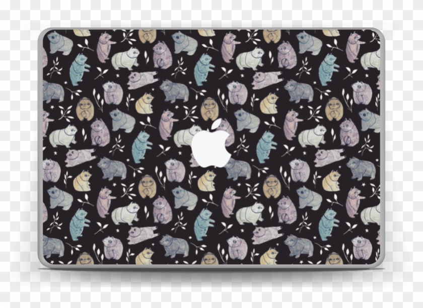 Macbook Pro - Skull Clipart