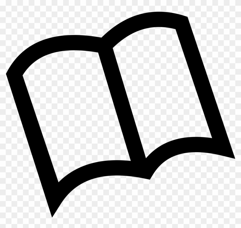 Open - Library Symbol Clipart #384653