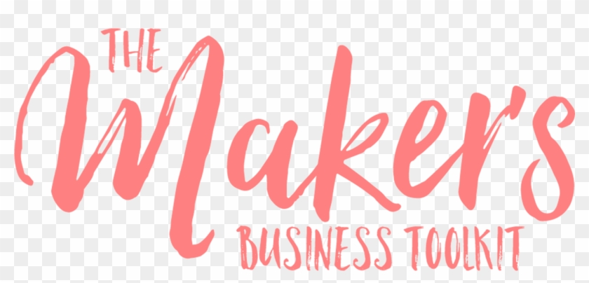 The Maker's Business Toolkit - Calligraphy Clipart