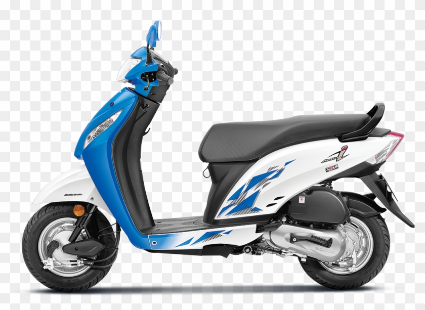 Honda Activa I Blue Colour Clipart