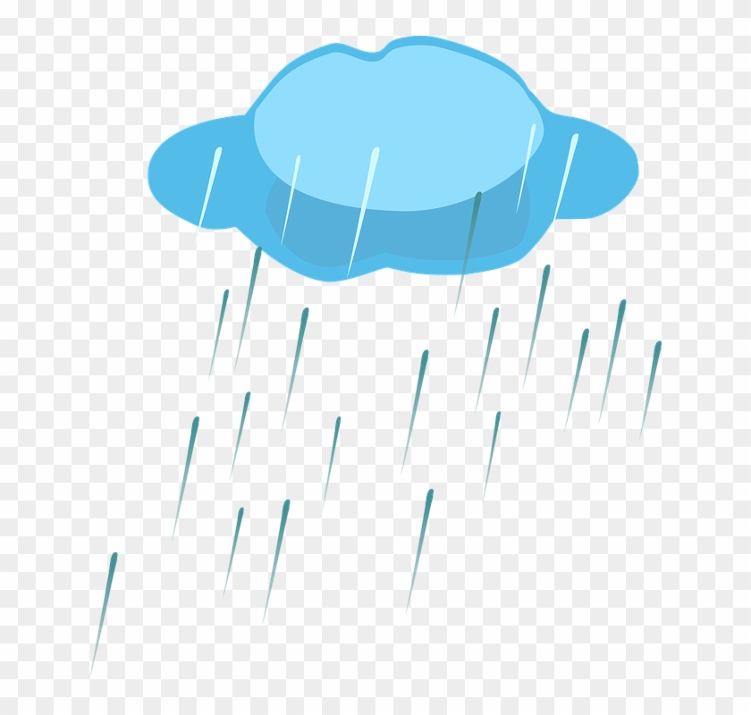 Clipart Clouds Rainy - Rain Clipart Png Transparent Png