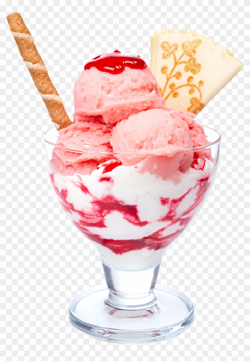 Ice Cream Png Image - Ice Cream In Glasses Clipart