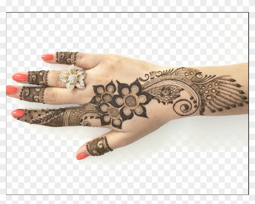 Mehendi Hand Designs Png Transparent - Best Mehndi Clipart