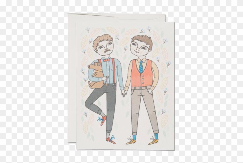 Red Cap Cards - Cartoon Clipart