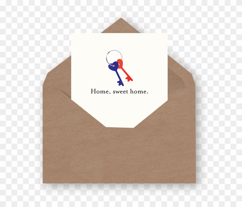Kraft Envelope-new Home - Envelope Clipart
