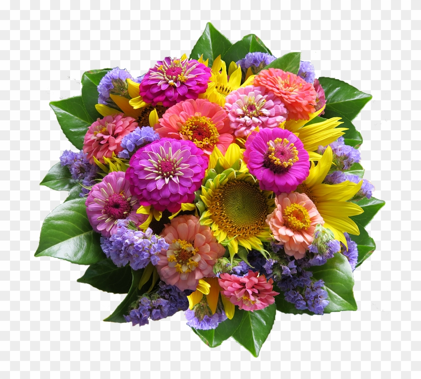 Free Photo Spring Flowers - Orange And Purple Funeral Flowers Clipart #385868
