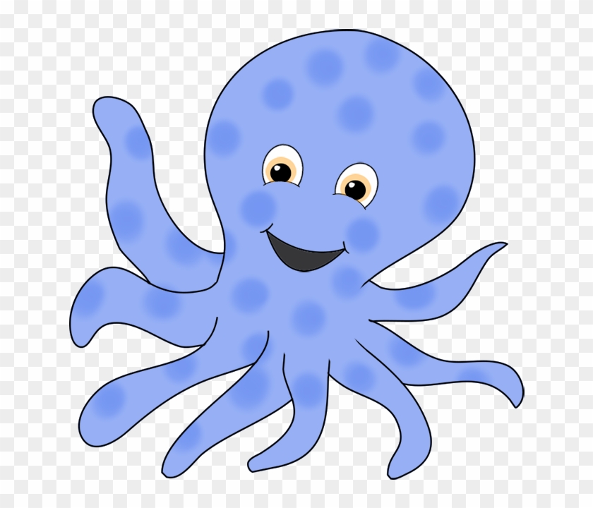 Octopus Clipart No Background - Transparent Background Octopus Clipart - Png Download #386604