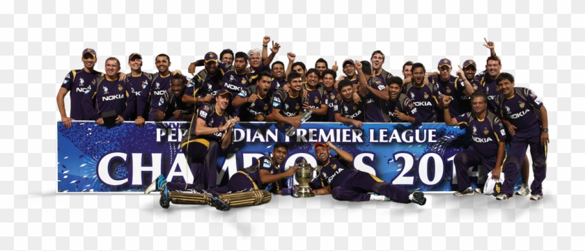 Kolkata Knight Riders Kkr Team Squad Ipl - Huddle Clipart