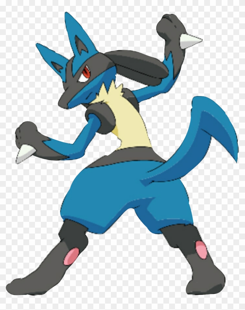 Lucario Sticker - Pokemon Lucario Png Clipart