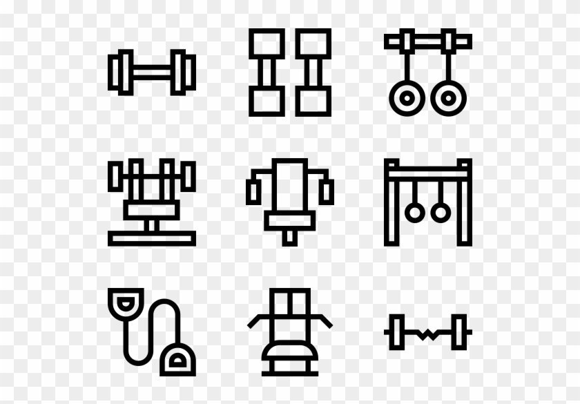 Gym - Real Estate Icon Png Clipart
