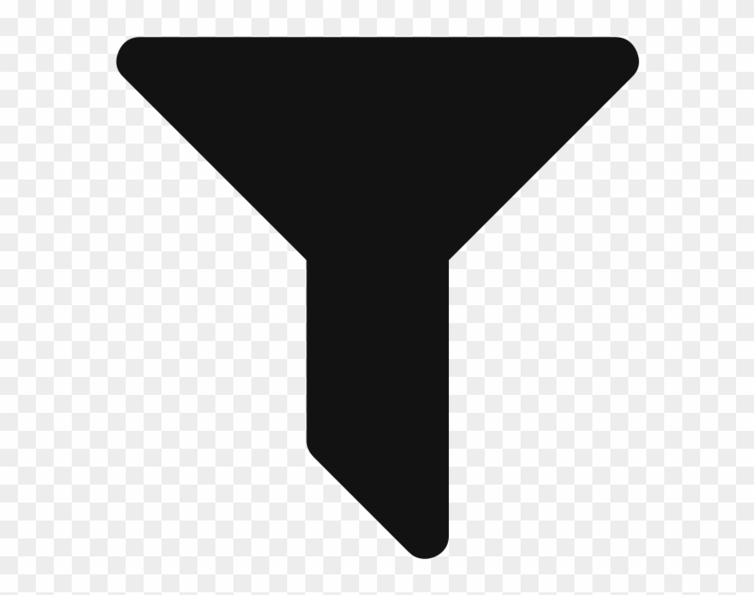 Metrics Funnel - Filter Icon Png Clipart