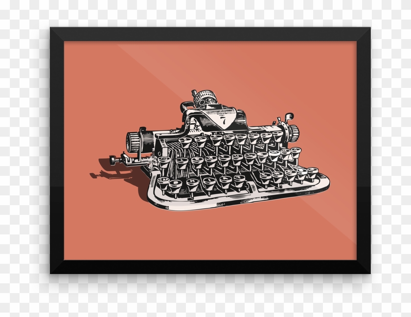 Typewriter Poster - Steamboat Clipart #387705