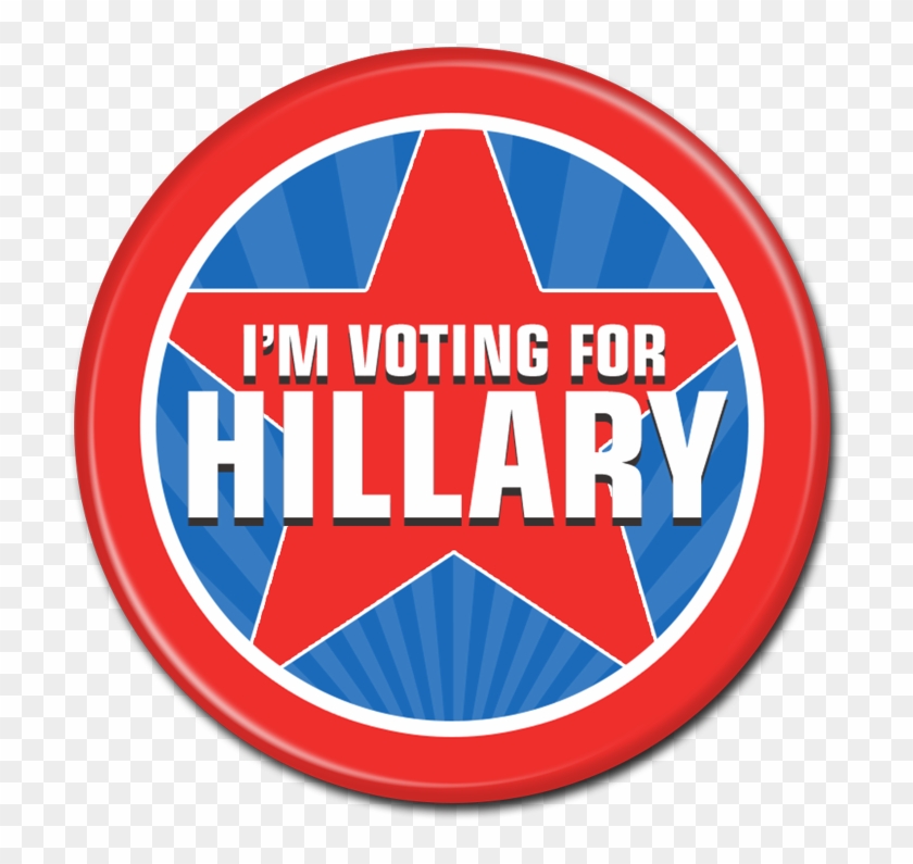 Hillary Clinton Button - Chango Clipart #387902