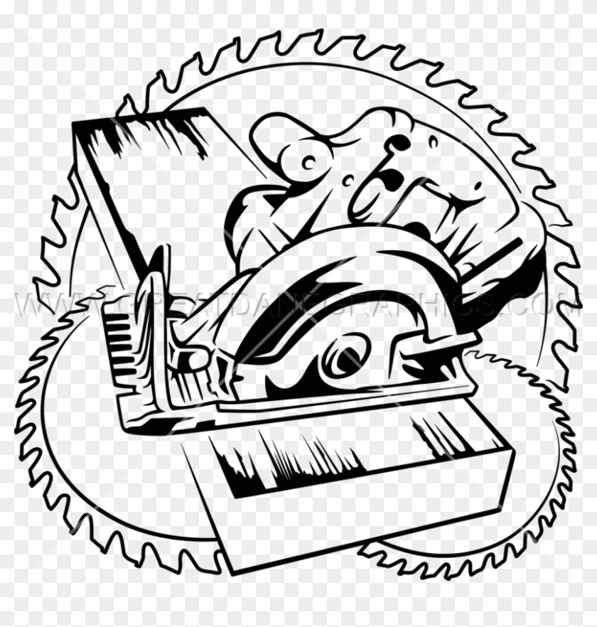 Svg Free Download Circular Production Ready Artwork - Skill Saw Clip Art - Png Download