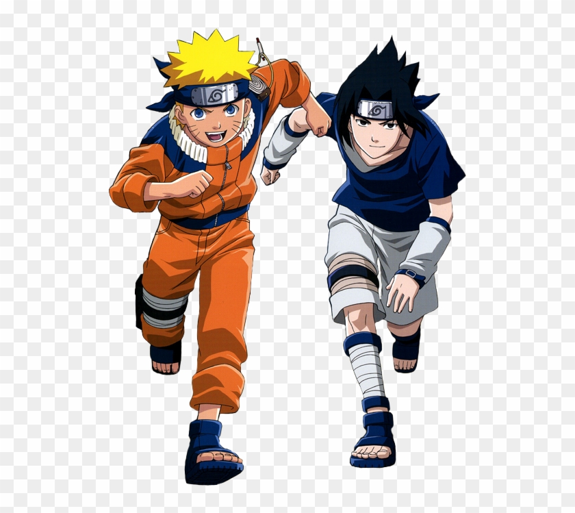 Naruto And Sasuke 4 - Sasuke And Naruto Transparent Clipart #388188